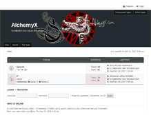 Tablet Screenshot of alchemyx.com